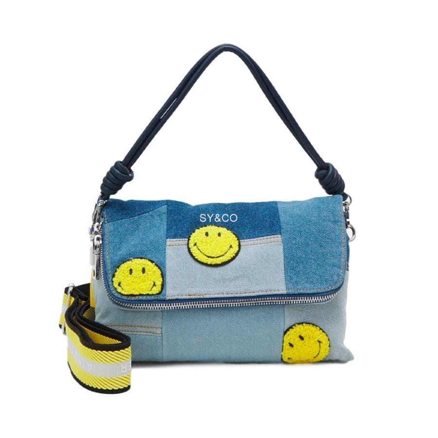 Bandolera denim Smiley Desigual 23SAXD02 - Imagen 1