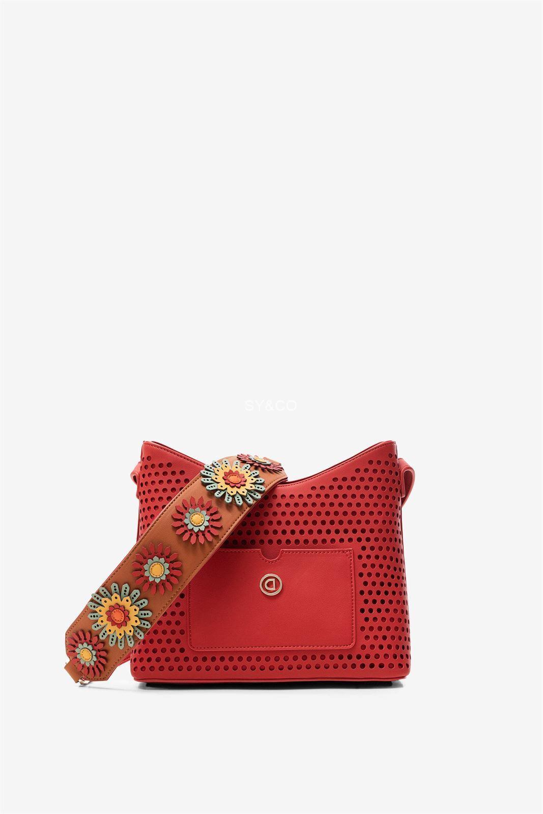 BANDOLERA DESIGUAL ALLEGRETO 20SAXPD8 ROJO - Imagen 3