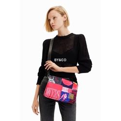 Bandolera Desigual collage 23SAXY55 Fake News - Imagen 2