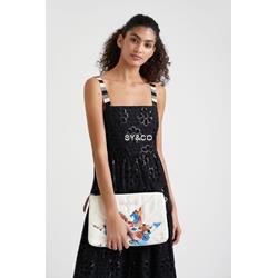 Bandolera Desigual estampada algodon Wild Easter 22SAXA36 - Imagen 2