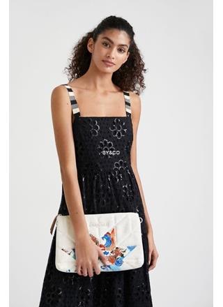 Bandolera Desigual estampada algodon Wild Easter 22SAXA36 - Imagen 2