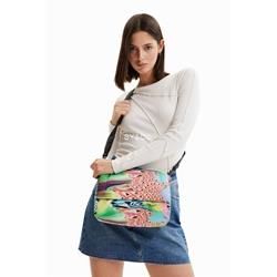Bandolera Desigual estampado psicodélico 23SAXY22 Hawaiian Geosurf - Imagen 2