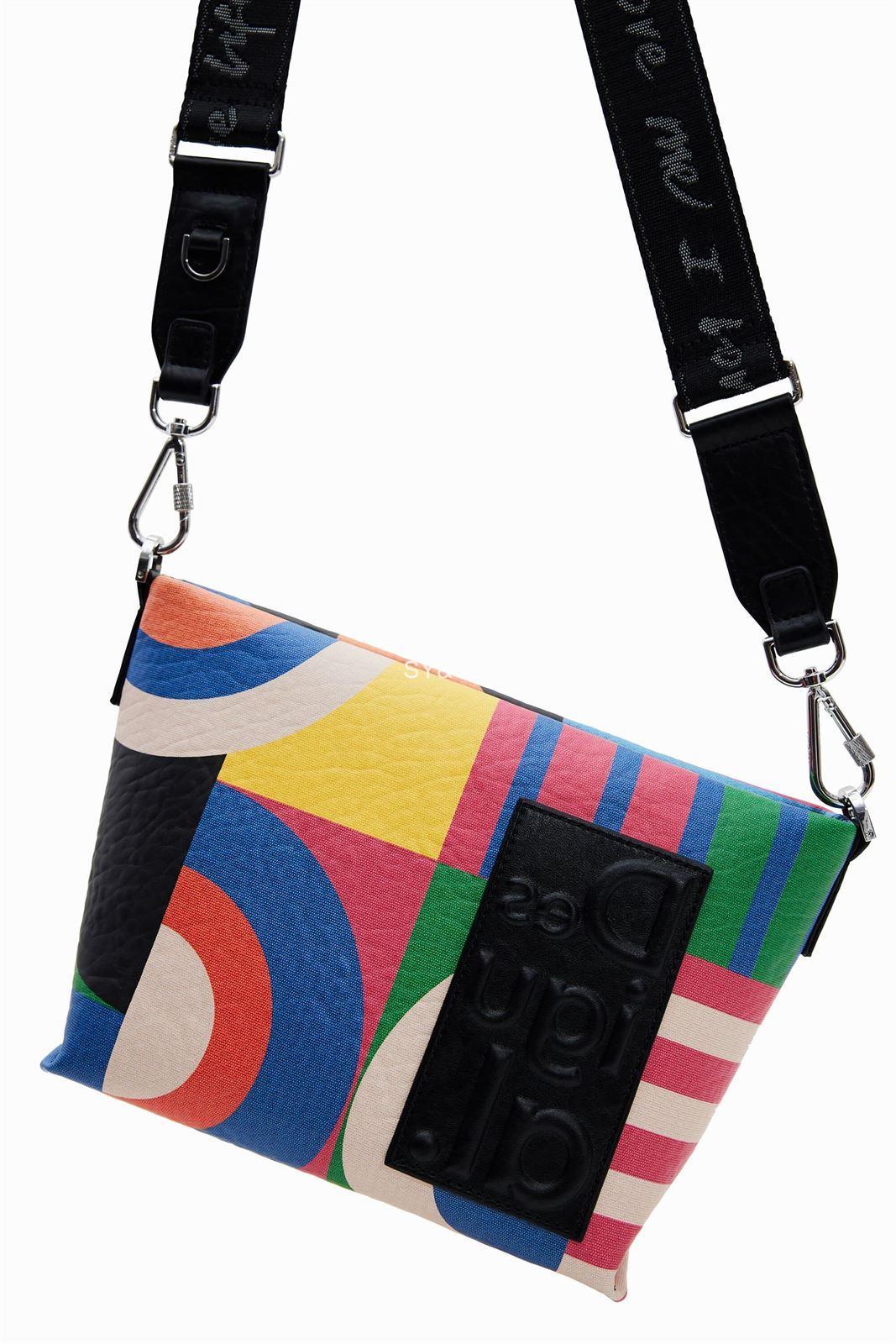 Bandolera Desigual geometrica colores 22WAXPB5 Marametric - Imagen 4