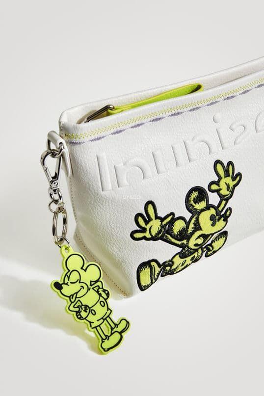 Bandolera Desigual Mickey Mouse blanca 22SAXP47 - Imagen 4