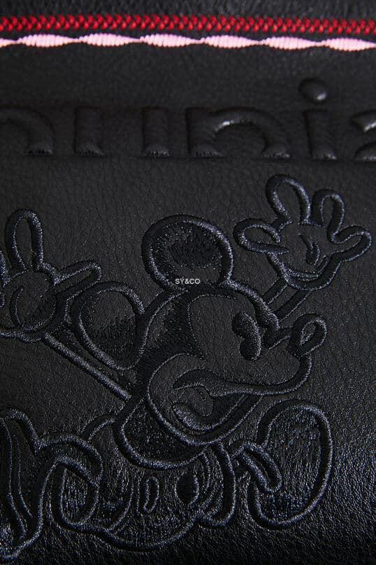 Bandolera Desigual Mickey Mouse negra 22SAXP47 - Imagen 6