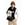 Bandolera Desigual negra con solapa Half Logo 23SAXP55 - Imagen 1