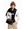 Bandolera Desigual negra con solapa Half Logo 23SAXP55 - Imagen 1