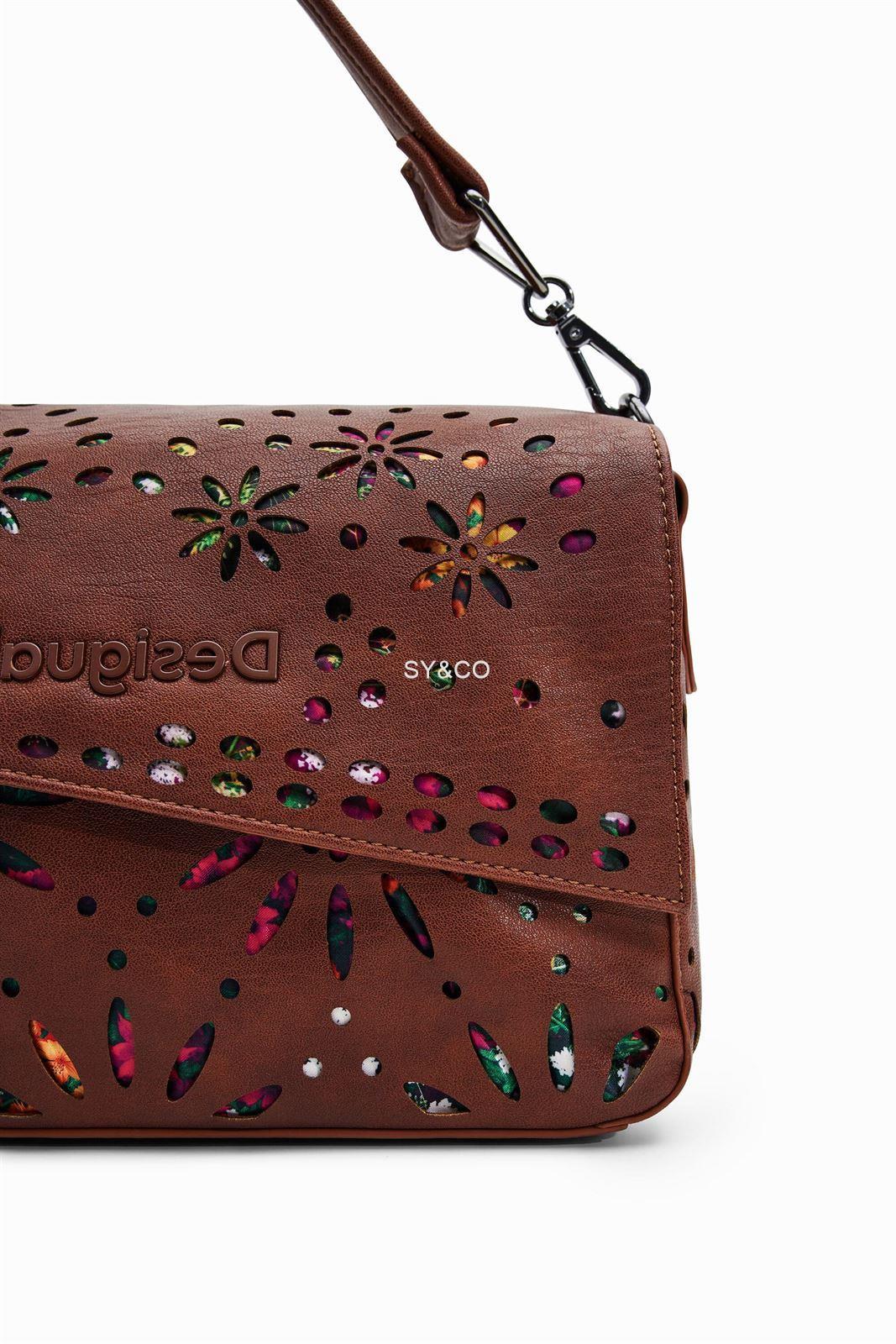 Bandolera Desigual troquelada 22WAXPAK Dandelion - Imagen 5