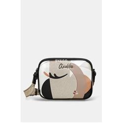 Bandolera doble compartimento cuadrada Anekke Eikon - Imagen 1