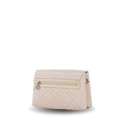 Bandolera doble compartimento Devota & Lomba acolchada Hasp beige - Imagen 2