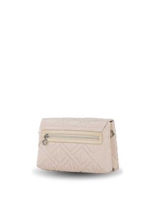 Bandolera doble compartimento Devota & Lomba acolchada Hasp beige - Imagen 2