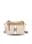Bandolera doble compartimento Devota & lomba Link beige - Imagen 1