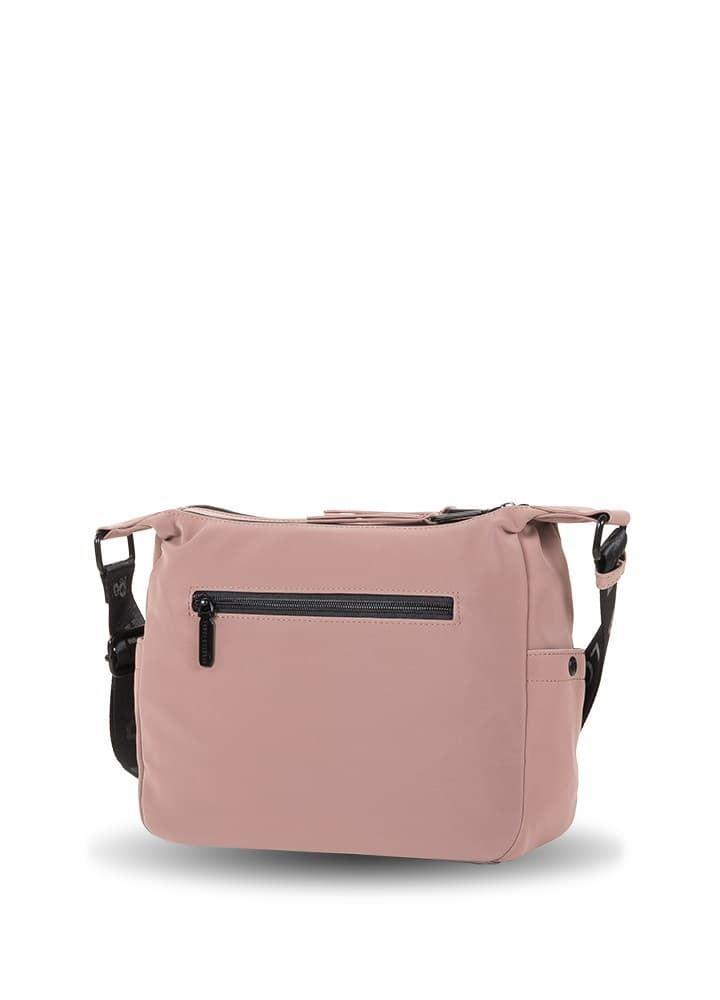 Bandolera doble cremallera Devota & Lomba rosa Peach - Imagen 3