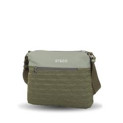 Bandolera doble cremallera nylon Ventis verde - Imagen 2