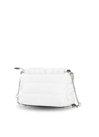 Bandolera nylon con cadena Devota & Lomba Filmy blanco - Imagen 2