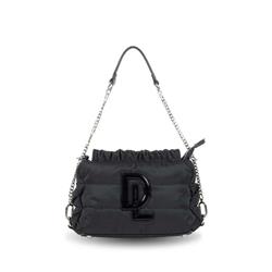 Bandolera nylon con cadena Devota & Lomba Filmy negro - Imagen 1