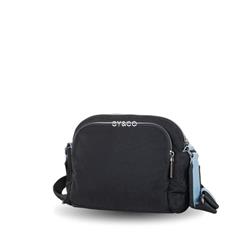 Bandolera nylon Devota & Lomba Border negra - Imagen 2