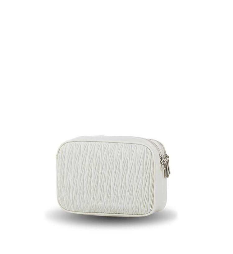 Bandolera nylon doble compartimento Devota & Lomba Age beige - Imagen 2
