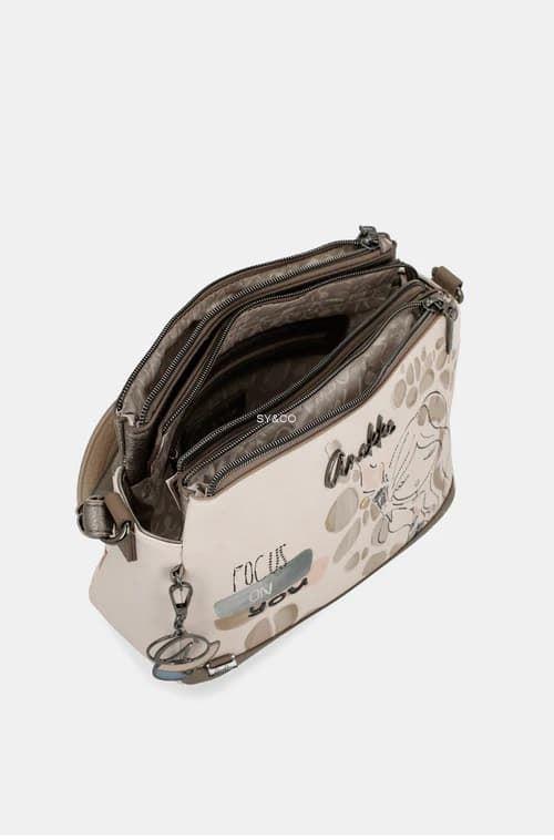 Bandolera triple compartimento Anekke Olympia - Imagen 6