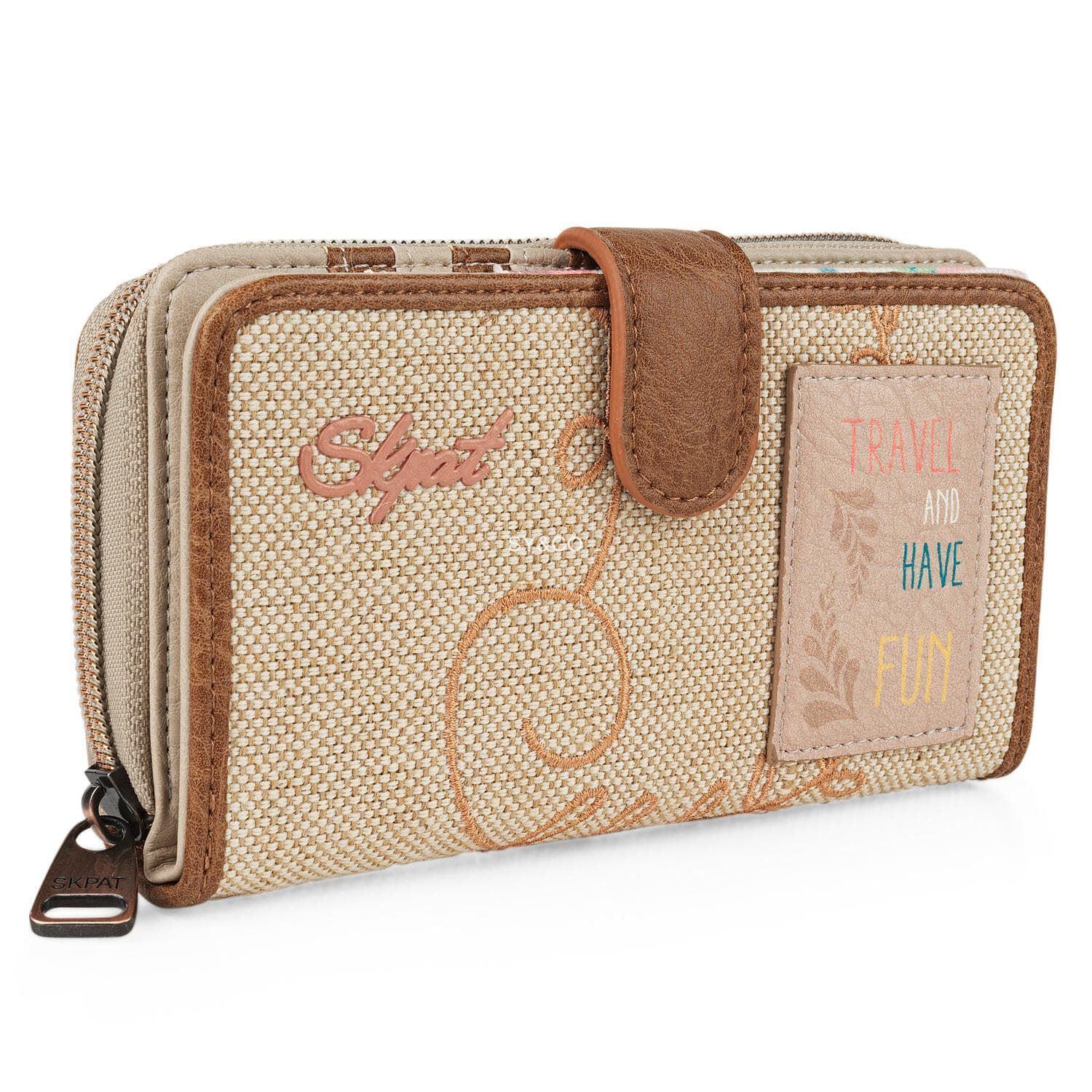 Billetera beige Skpat Arezzo - Imagen 1