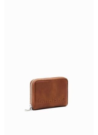 Billetera Desigual camel Half Logo 23SAYP11 - Imagen 1