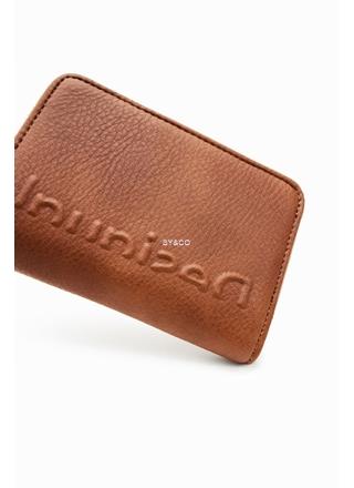 Billetera Desigual camel Half Logo 23SAYP11 - Imagen 2