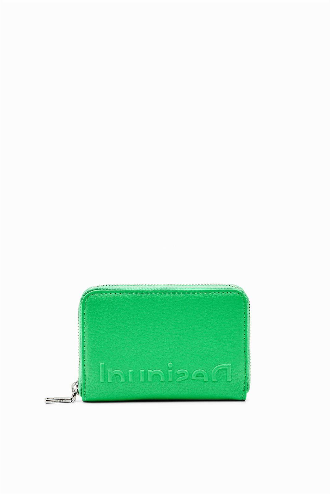 Billetera Desigual verde Half Logo 23SAYP11 - Imagen 3