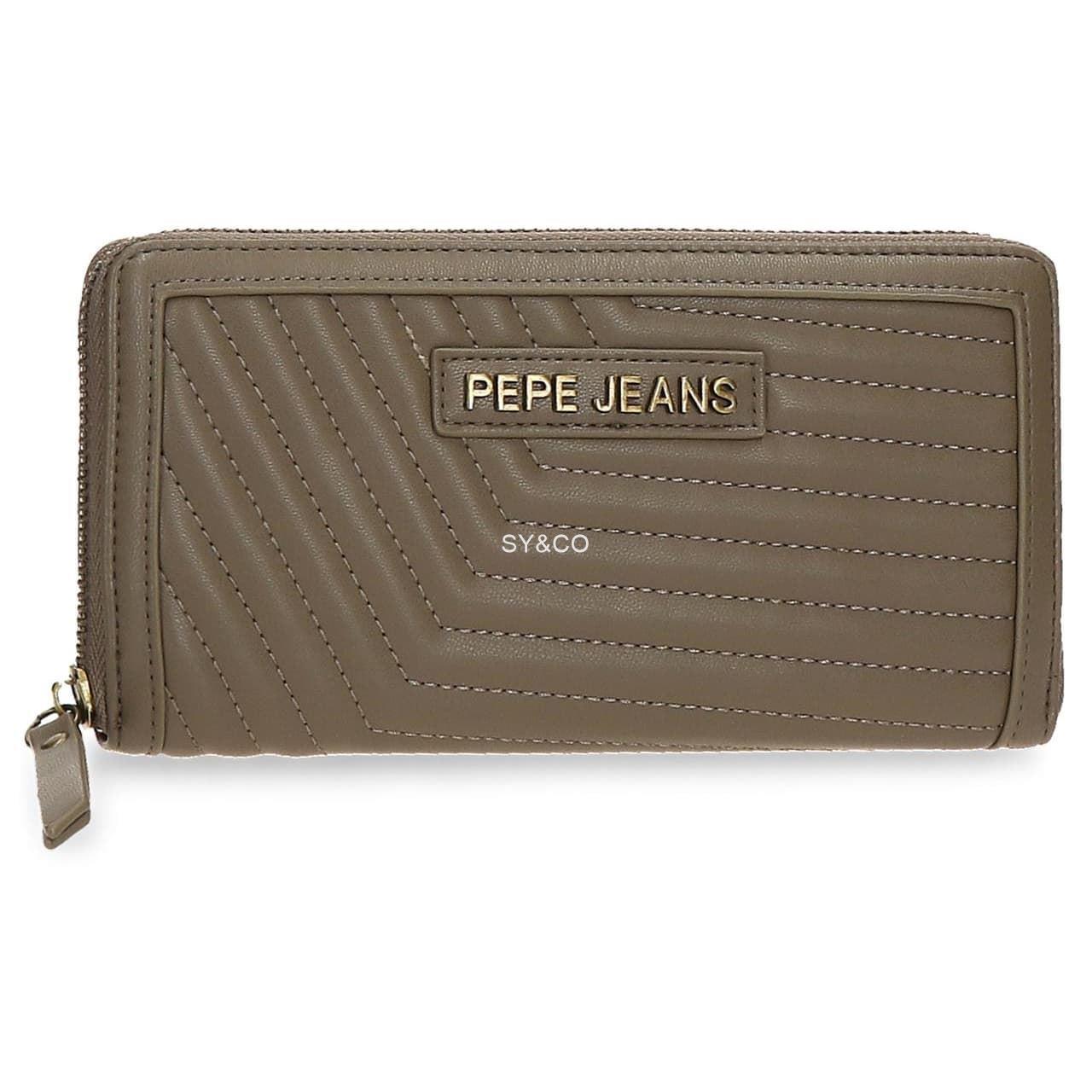 Billetera Pepe Jeans Amanda taupe - Imagen 1