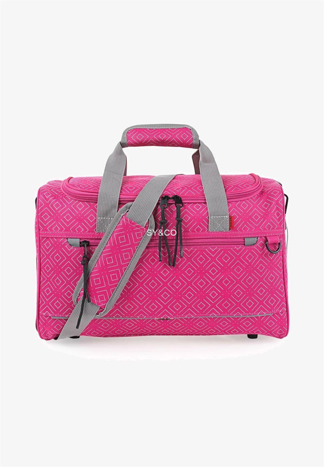 Bolsa de viaje Jaslen apta para Ryanair fucsia - Imagen 1