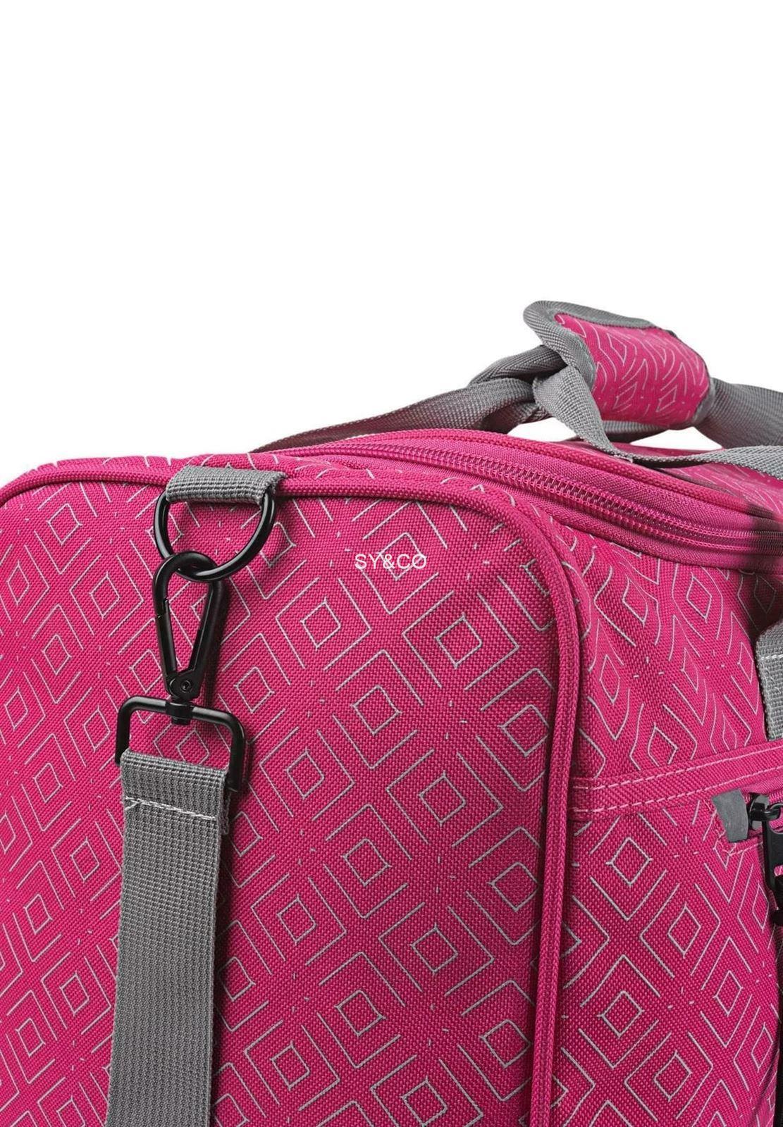 Bolsa de viaje Jaslen apta para Ryanair fucsia - Imagen 5