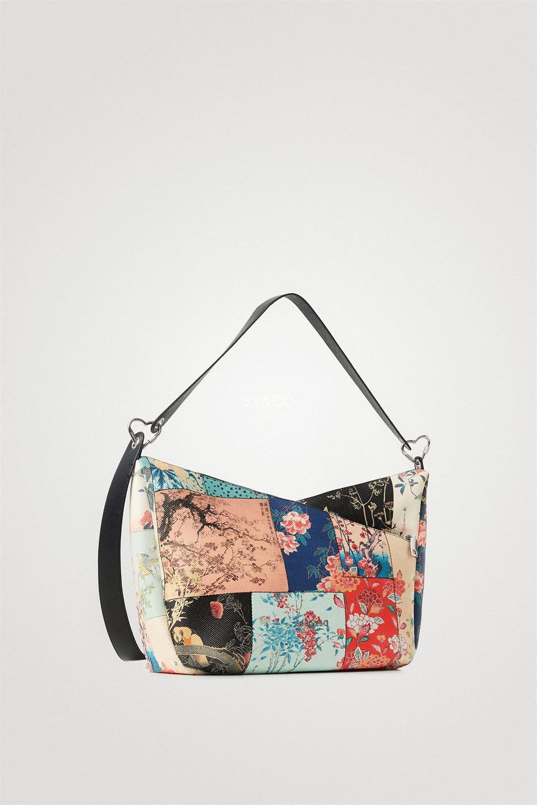 Bolso bandolera Desigual print floral Magnus - Imagen 3