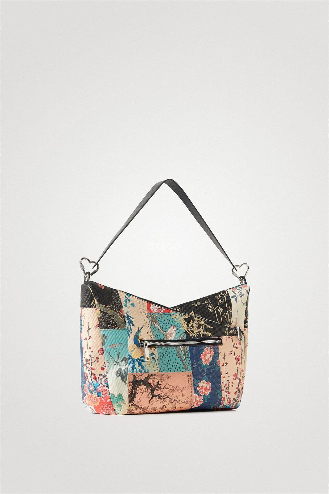 Bolso bandolera Desigual print floral Magnus - Imagen 4