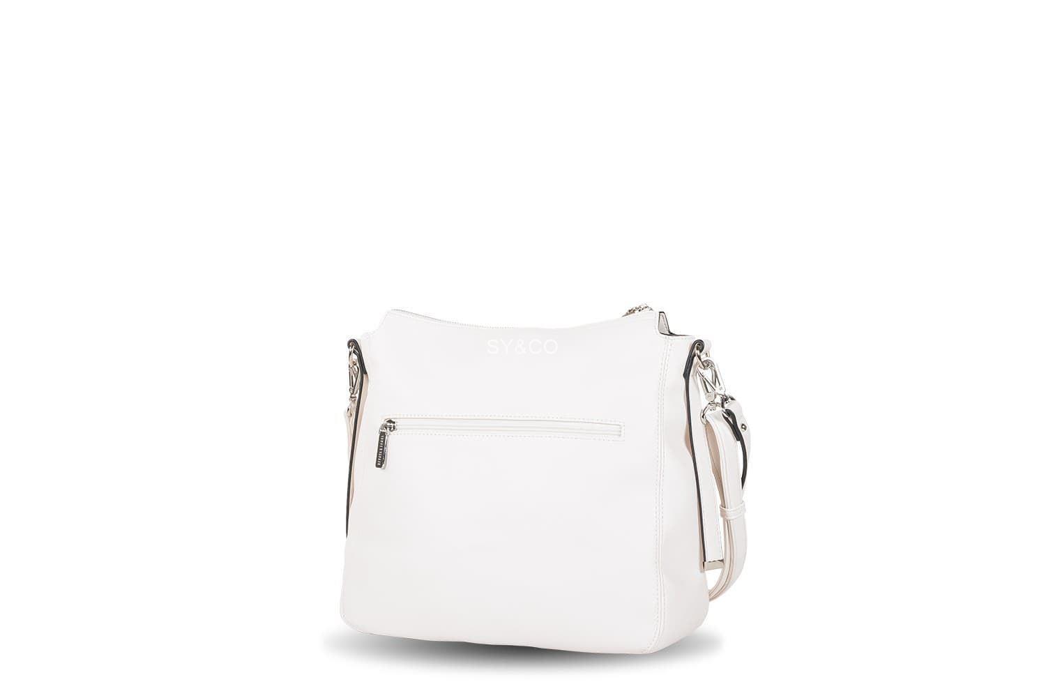 Bolso bandolera Devota & Lomba Plain blanco - Imagen 2