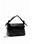 Bolso de mano Desigual negro bordado flores Alpha 23WAXP17 - Imagen 1