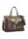 Bolso de mano Lois marrón estampado étnico Edina - Imagen 1