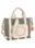 Bolso de mano lona beige Lois Pyramid - Imagen 1