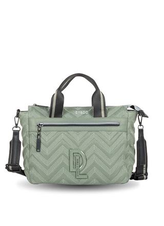 Bolso de mano nylon  Devota & Lomba verde Tail - Imagen 1