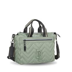 Bolso de mano nylon  Devota & Lomba verde Tail - Imagen 2