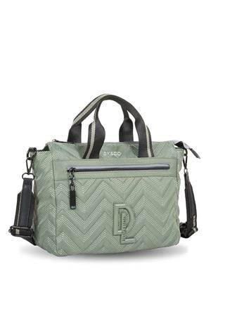 Bolso de mano nylon  Devota & Lomba verde Tail - Imagen 2