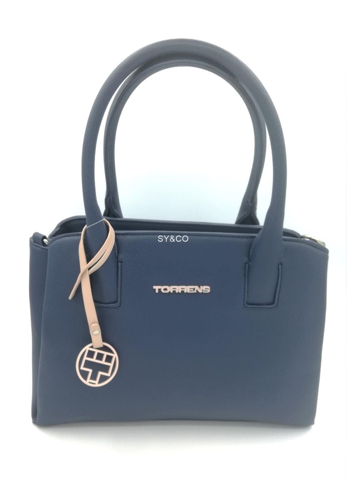 BOLSO DE MANO TORRENS BÁLTICO AZUL - Imagen 1