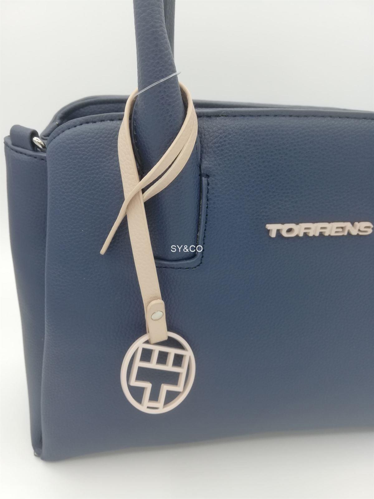 BOLSO DE MANO TORRENS BÁLTICO AZUL - Imagen 3