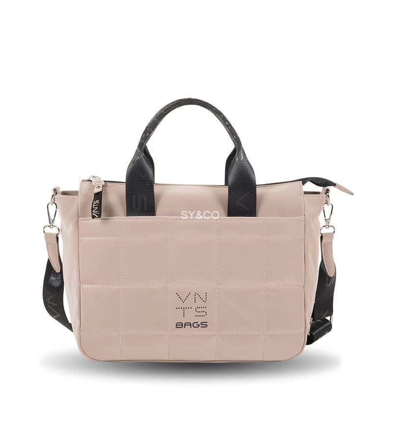 Bolso de mano Ventis melocotón beige - Imagen 1