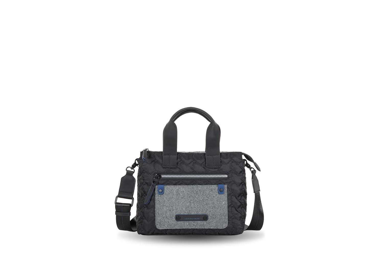 Bolso de mano Ventis nylon negro - Imagen 1