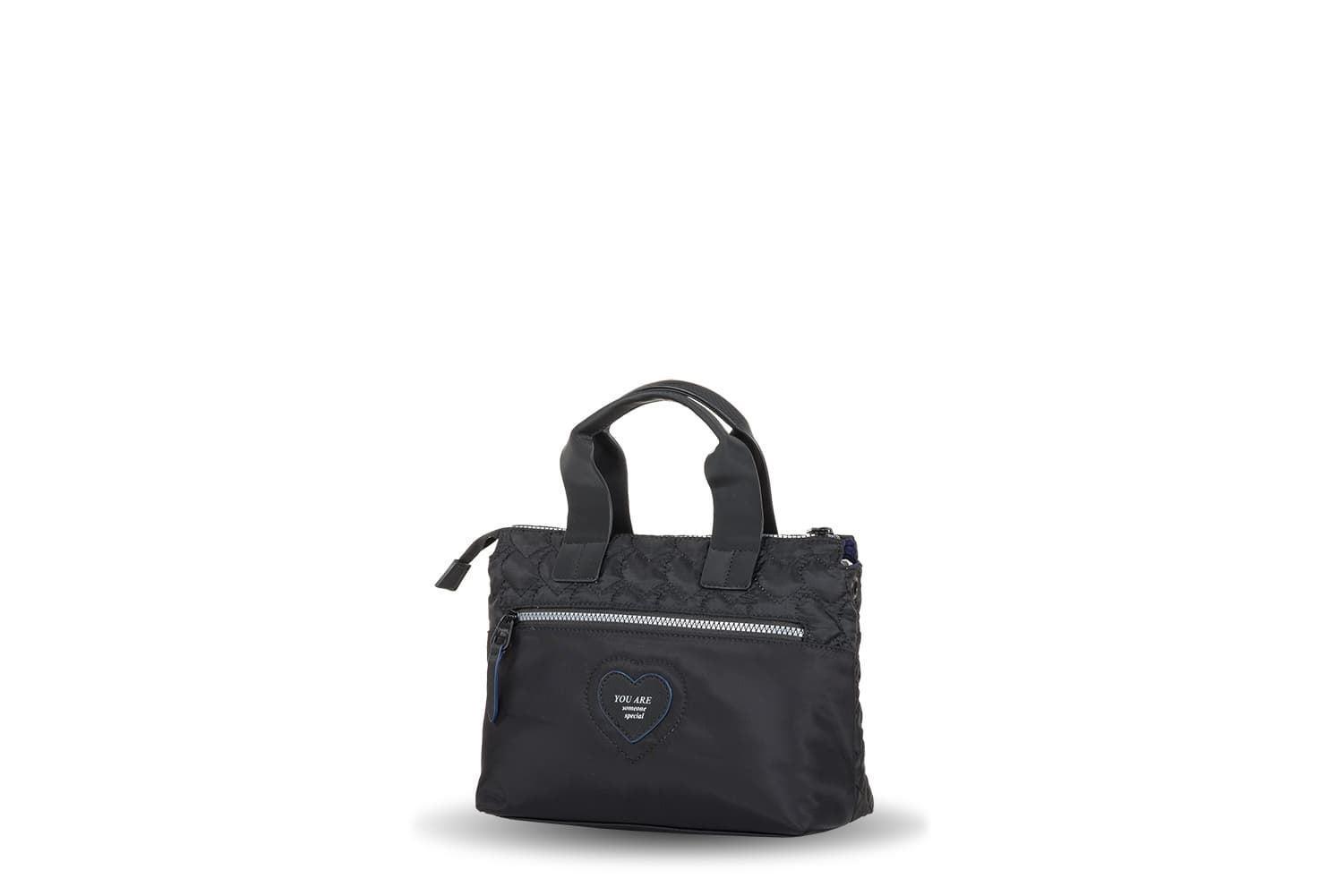 Bolso de mano Ventis nylon negro - Imagen 2