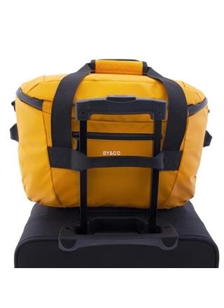 Bolso de viaje Gladiator Polar apto para Ryanair resistente al agua amarillo - Imagen 2