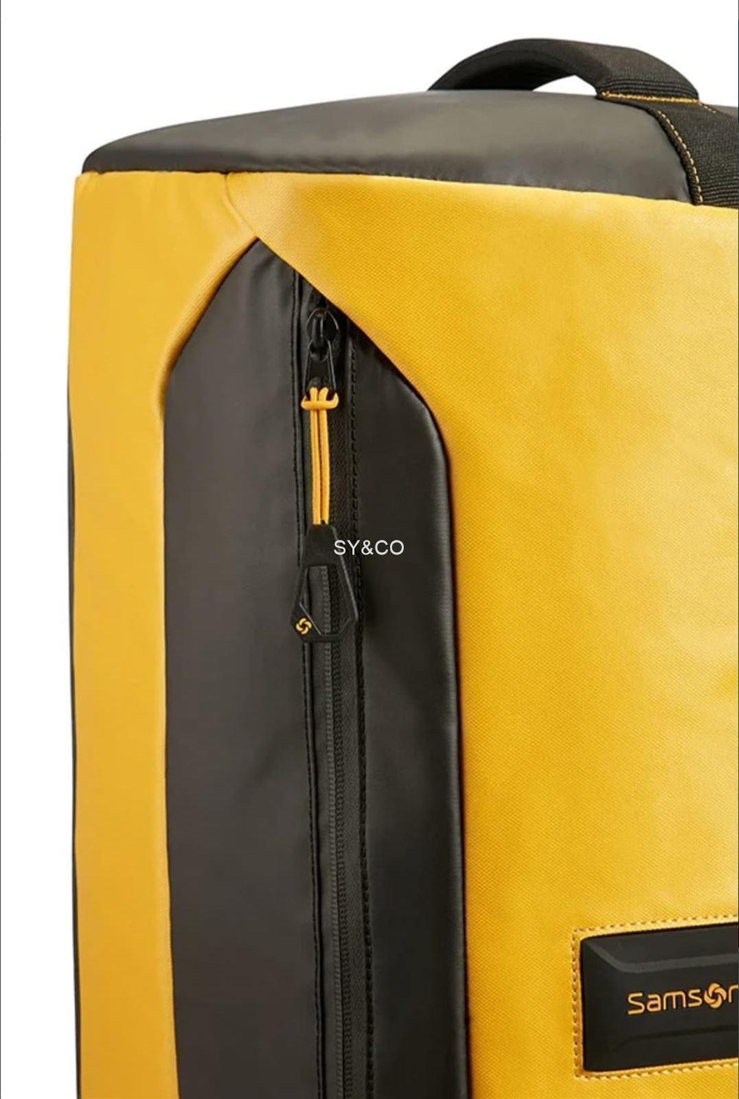 BOLSO DE VIAJE PARADIVER SAMSONITE AMARILLO - Imagen 3