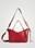 Bolso desigual con bordado rojo Rising 22SAXP46 - Imagen 1