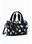 Bolso Desigual multiposición negro estampado flores y letras 23SAXP81 Margy - Imagen 1