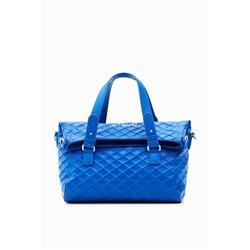 Bolso Desigual relieve rombos azul 23SAXP66 Blogy - Imagen 2