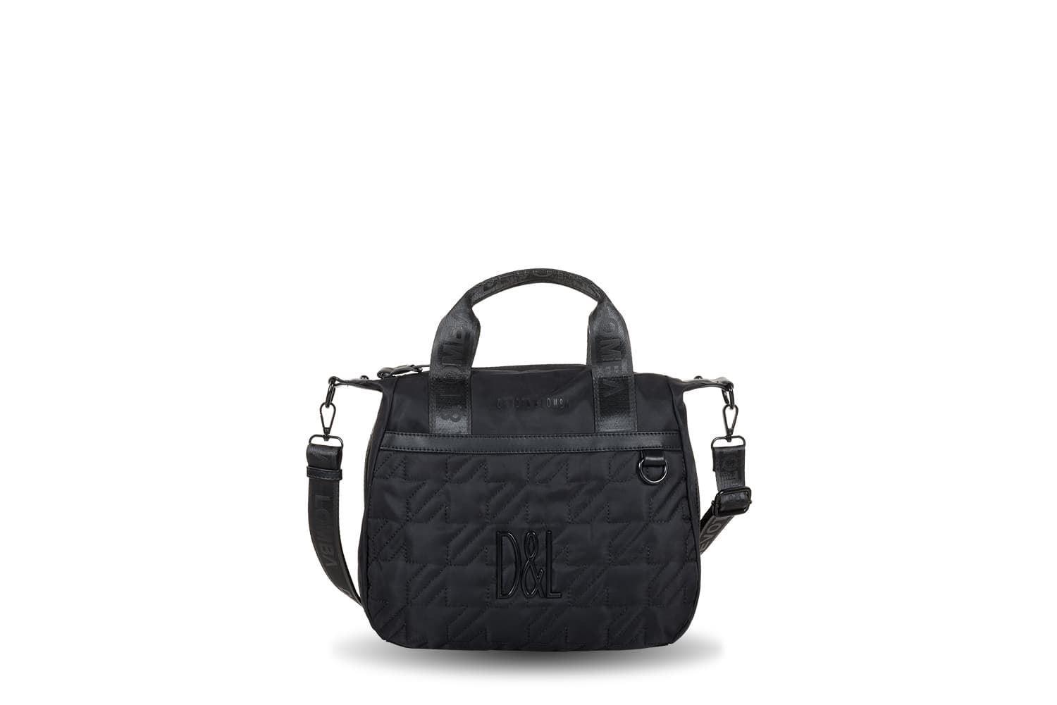 Bolso Devota & Lomba Foot nylon negro - Imagen 1